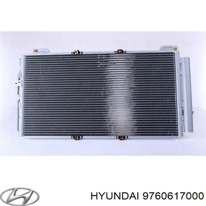 Купить 9760617000 Hyundai/Kia Радиатор системы охлаждения кондиционера