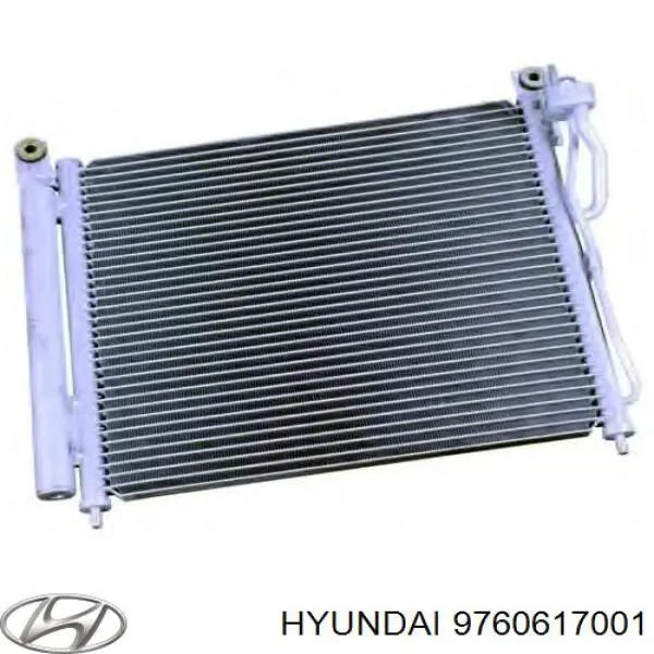 Радиатор кондиционера 9760617001 Hyundai/Kia