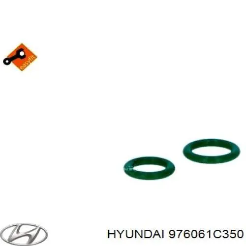 Купить 976061C350 Hyundai/Kia Радиатор системы охлаждения кондиционера