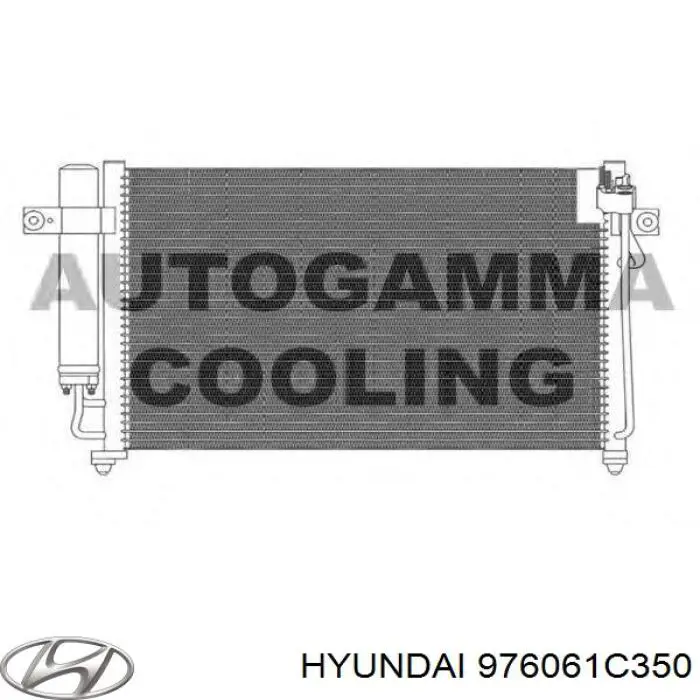 Радиатор кондиционера 976061C350 Hyundai/Kia