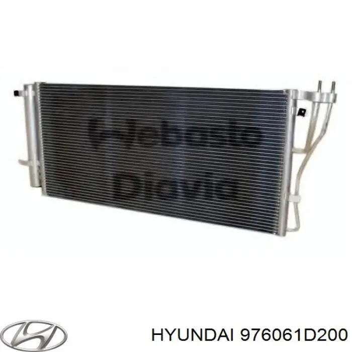 976061D200 Hyundai/Kia радиатор кондиционера