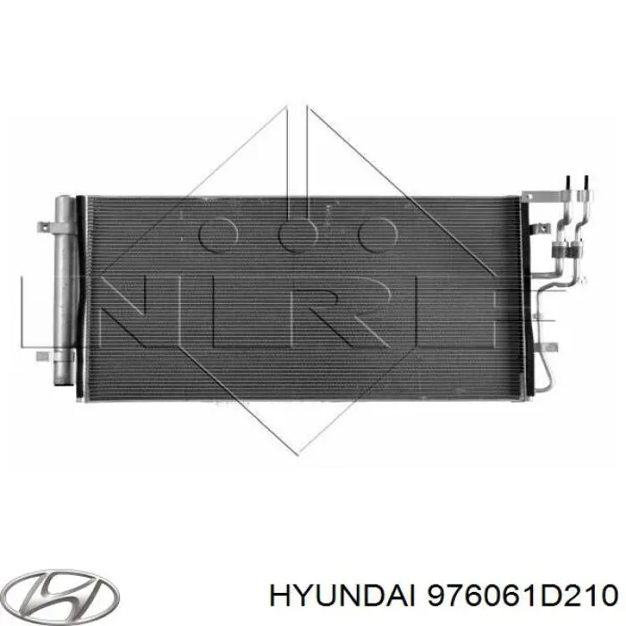 Радиатор кондиционера 976061D210 Hyundai/Kia