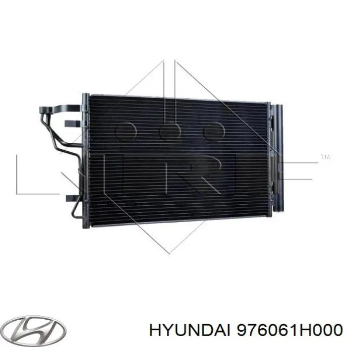 Радиатор кондиционера 976061H000 Hyundai/Kia