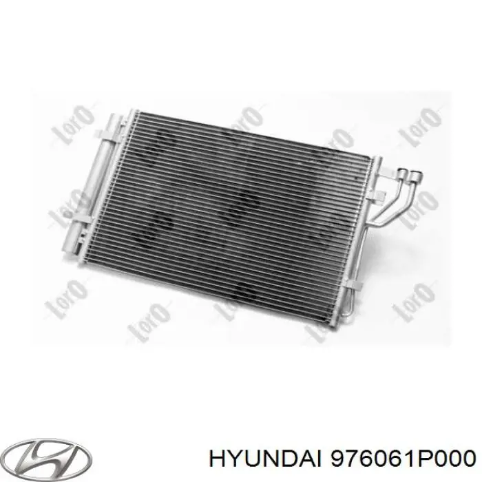Конденсатор кондиционера Hyundai/Kia 976061P000 цена, от 130.36 USD