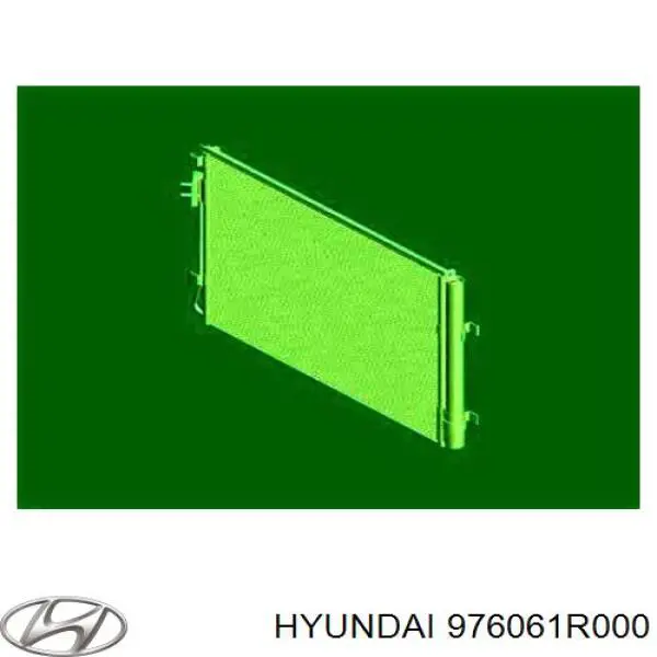 976061R000 Hyundai/Kia radiador de aparelho de ar condicionado