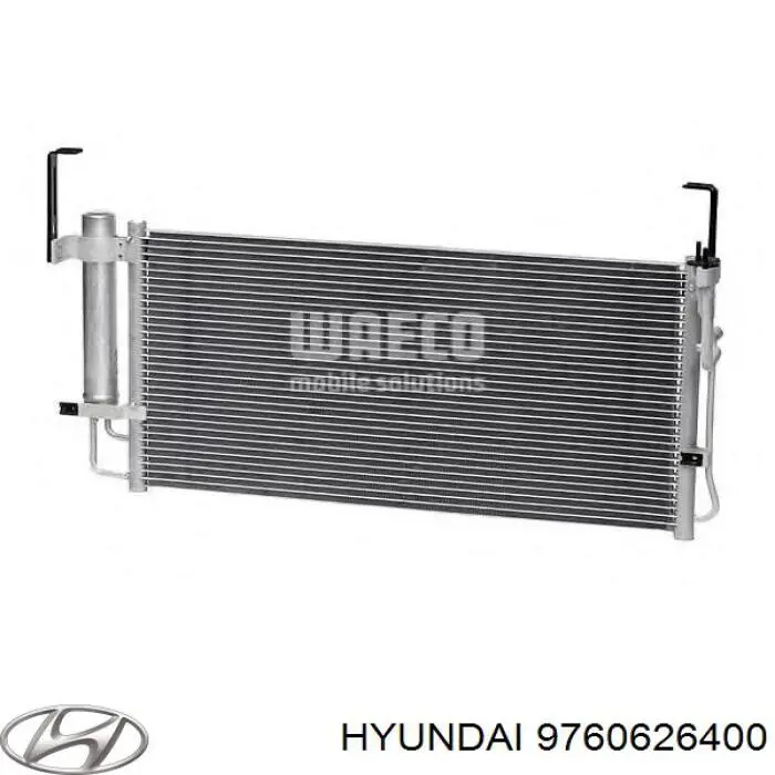 Конденсатор кондиционера Hyundai/Kia 9760626400 цена, от 57.01 USD