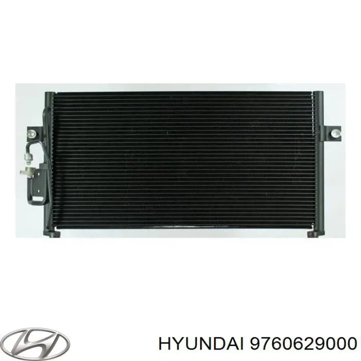 9760629000 Hyundai/Kia радиатор кондиционера