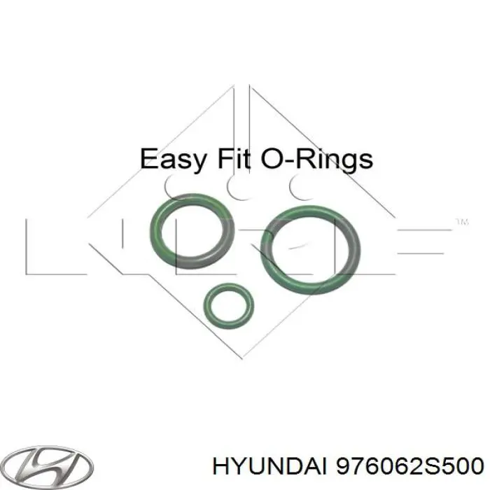 Радиатор охлаждения кондиционера Hyundai/Kia 976062S500