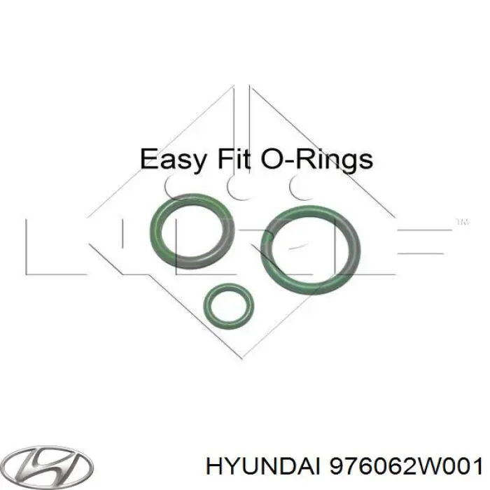 976062W001 Hyundai/Kia радиатор кондиционера