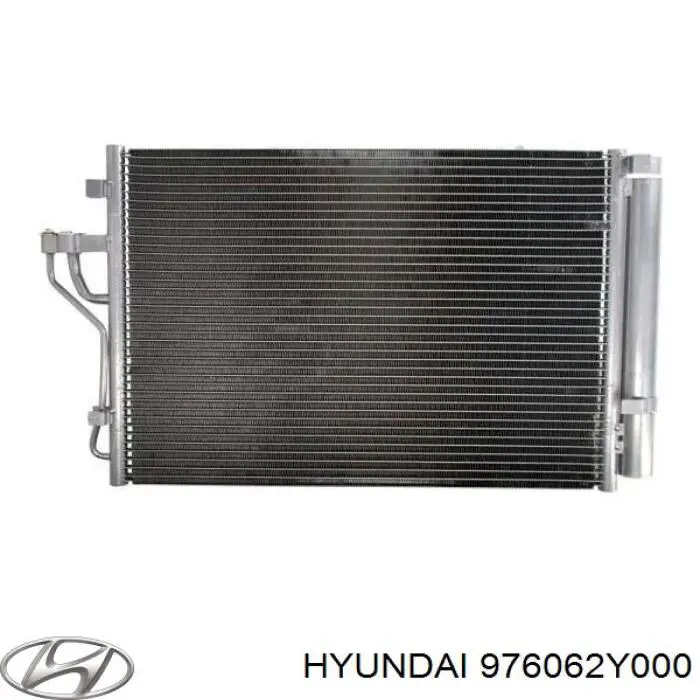 Радиатор охлаждения кондиционера Hyundai/Kia 976062Y000