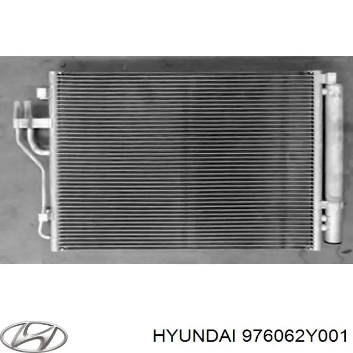 976062Y001 Hyundai/Kia radiador de aparelho de ar condicionado