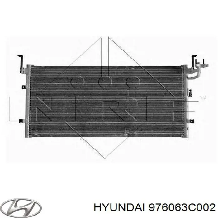 Купить 976063C002 Hyundai/Kia Радиатор системы охлаждения кондиционера