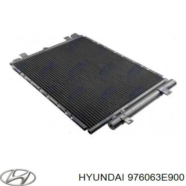 976063E900 Hyundai/Kia радиатор кондиционера