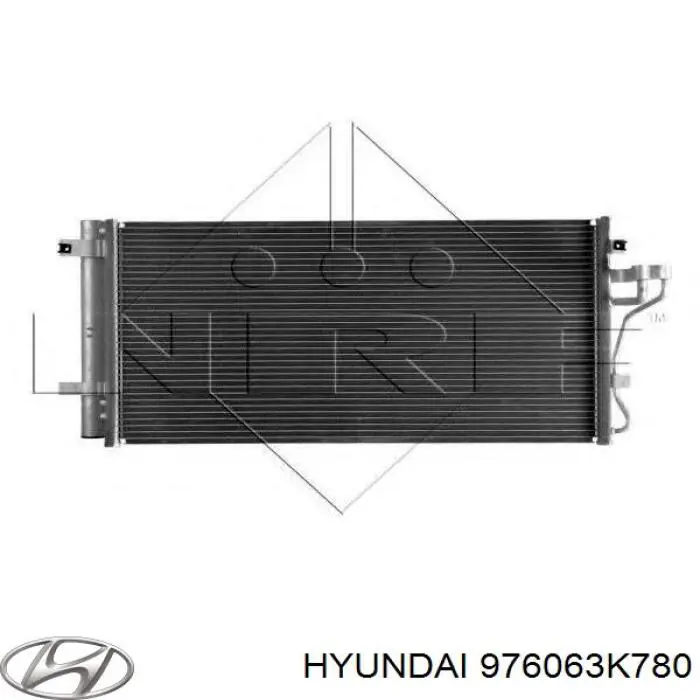 Радиатор кондиционера 976063K780 Hyundai/Kia