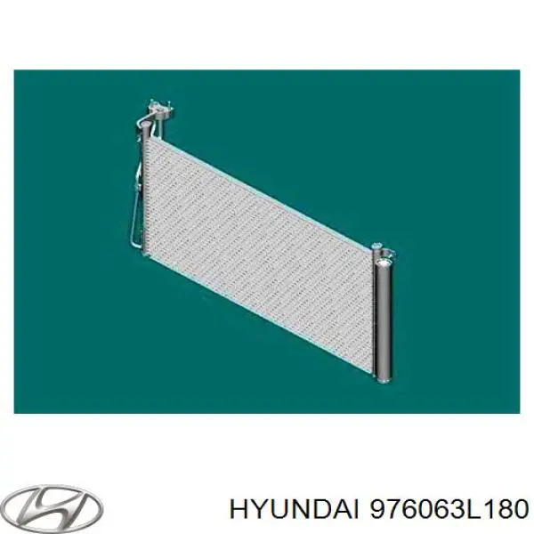 Купить 976063L180 Hyundai/Kia Радиатор системы охлаждения кондиционера