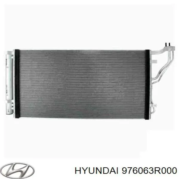 976063R000 Hyundai/Kia радиатор кондиционера