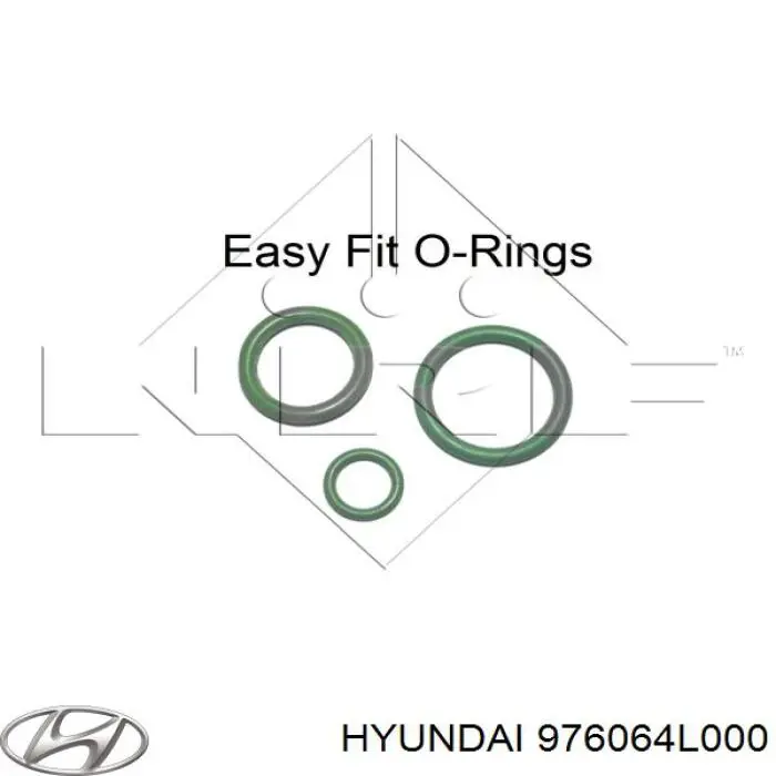 Радиатор кондиционера 976064L000 Hyundai/Kia