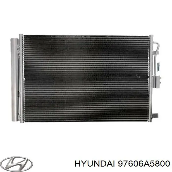 97606A5800 Hyundai/Kia radiador de aparelho de ar condicionado