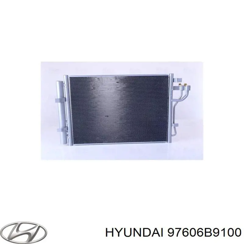 Конденсатор кондиционера Hyundai/Kia 97606B9100 цена, от 66.38 USD