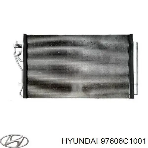 Радиатор кондиционера 97606C1001 Hyundai/Kia