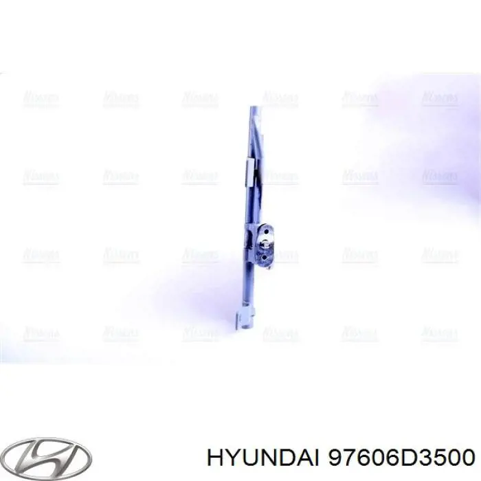 Радиатор кондиционера 97606D3500 Hyundai/Kia