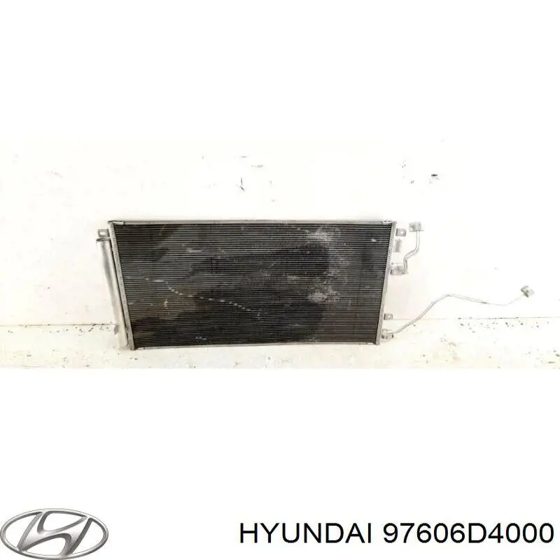 Радіатор кондиціонера 97606D4000 Hyundai/Kia