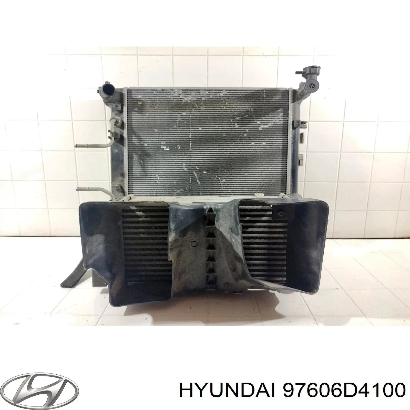 Радиатор кондиционера 97606D4100 Hyundai/Kia