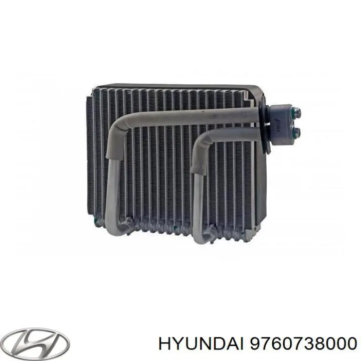 Испаритель кондиционера на Hyundai Sonata EF