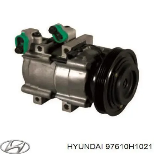 Компрессор кондиционера 97610H1021 Hyundai/Kia