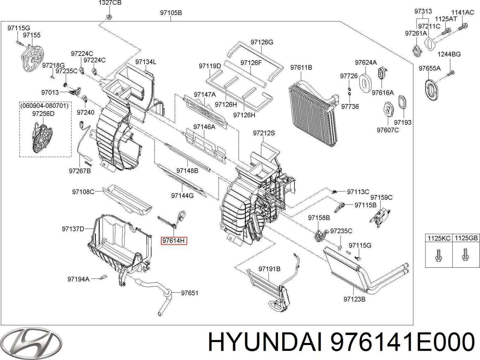  Hyundai/Kia 976141E000 цена, от 10.72 USD