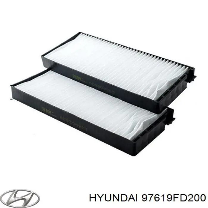 Фильтр воздушный отопителя Hyundai/Kia 97619FD200 цена, от 5.19 USD