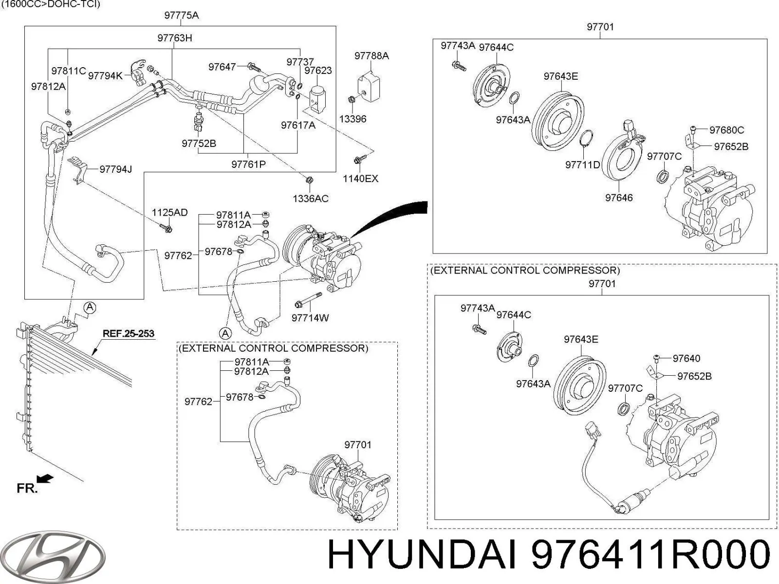  976411R000 Hyundai/Kia