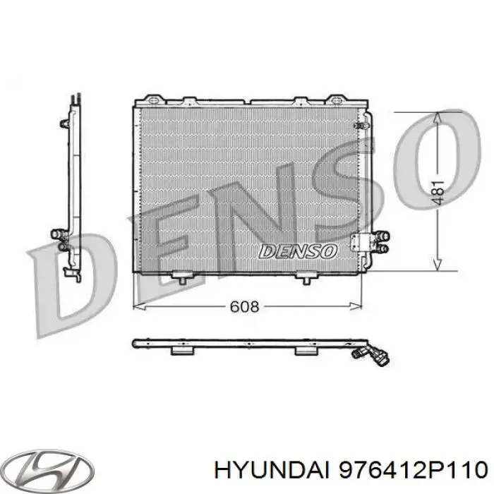 Купить 976412P110 Hyundai/Kia Муфта компрессора кондиционера