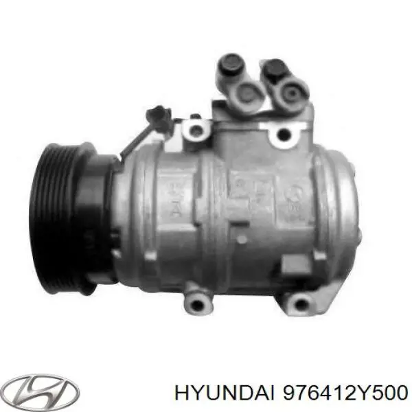 976412Y500 Hyundai/Kia polia do compressor de aparelho de ar condicionado