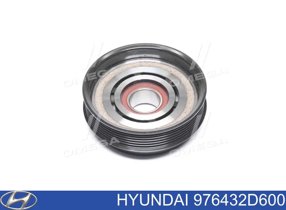 Шкив компрессора кондиционера Hyundai/Kia 976432D600