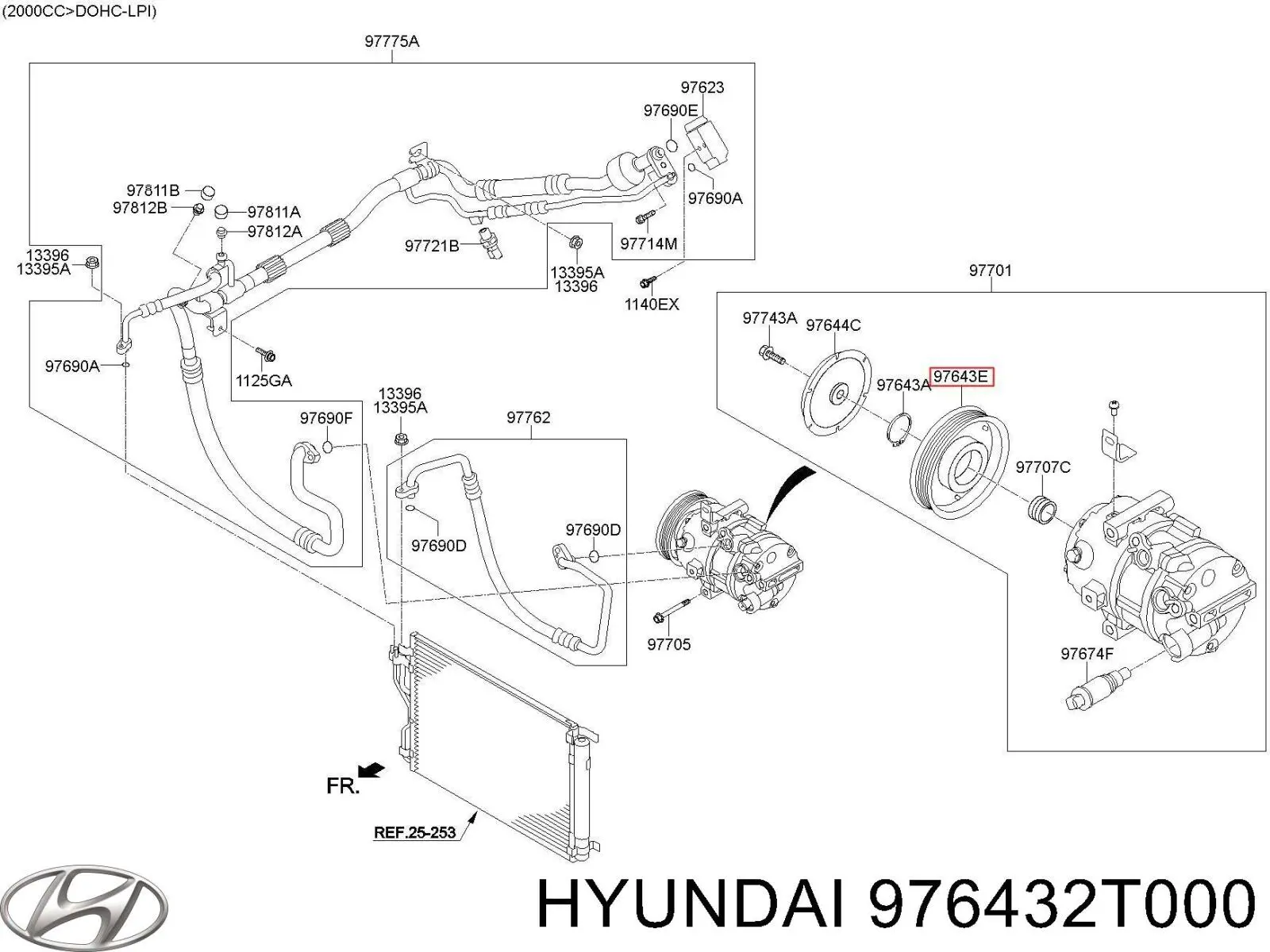  976432T000 Hyundai/Kia