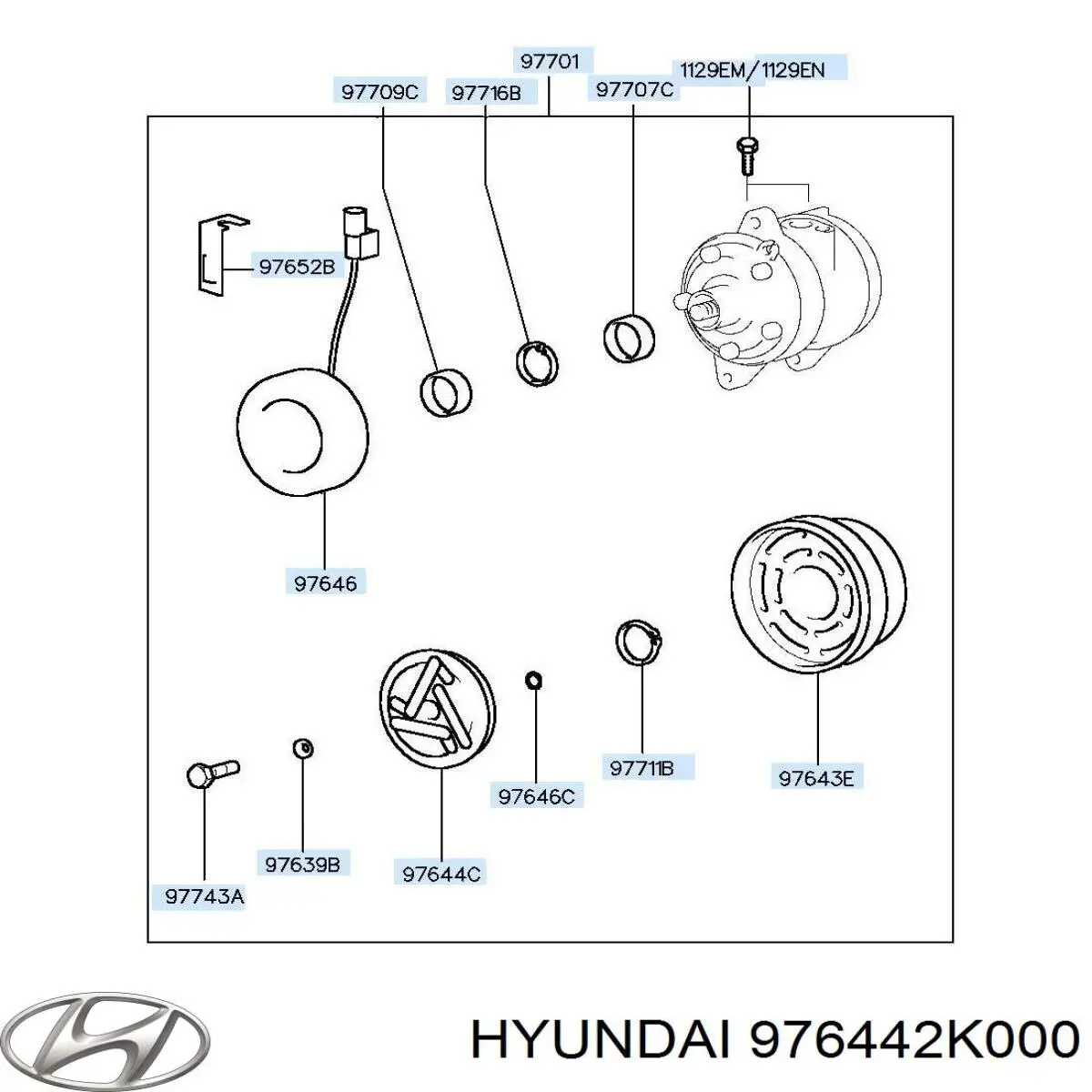 976442K000 Hyundai/Kia 