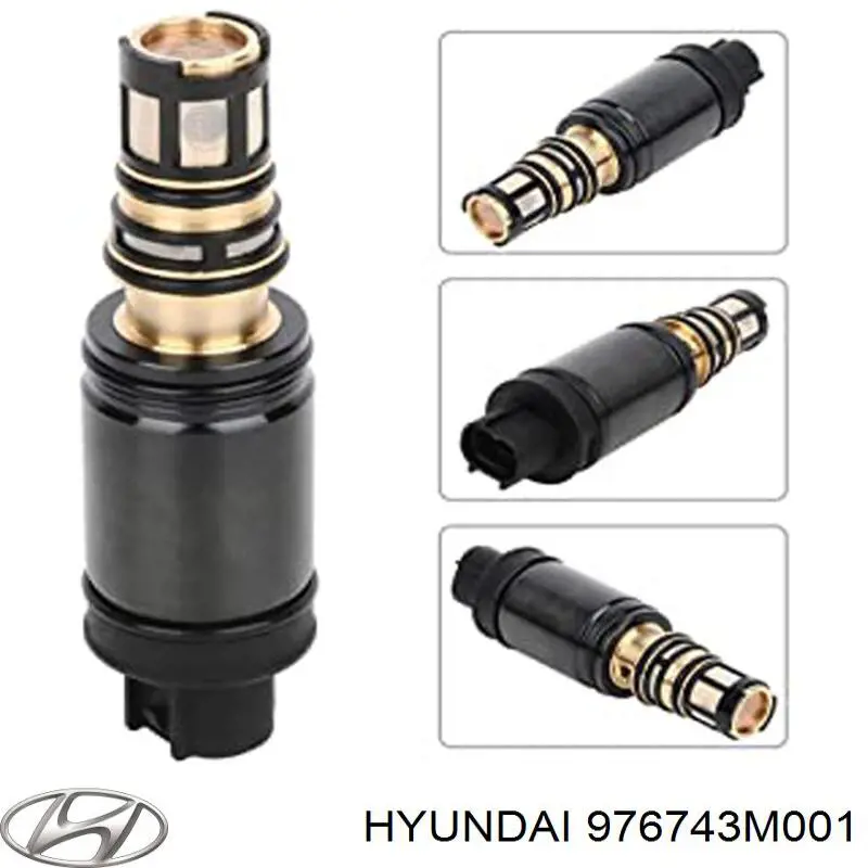 Клапан компрессора кондиционера Hyundai/Kia 976743M001