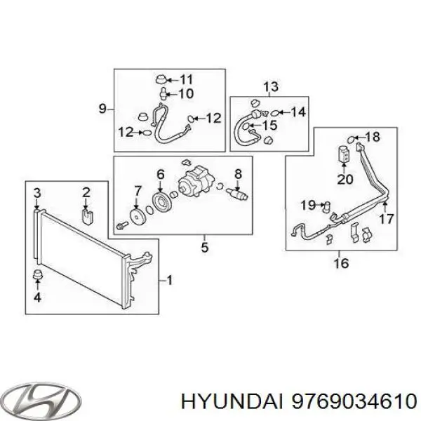 Hyundai kia 97690 34610