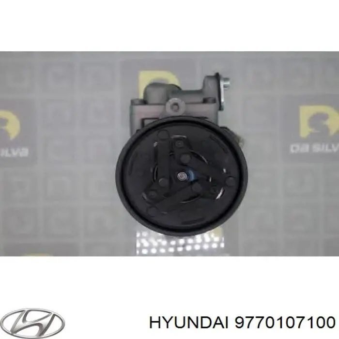 Компрессор кондиционера 9770107100 Hyundai/Kia