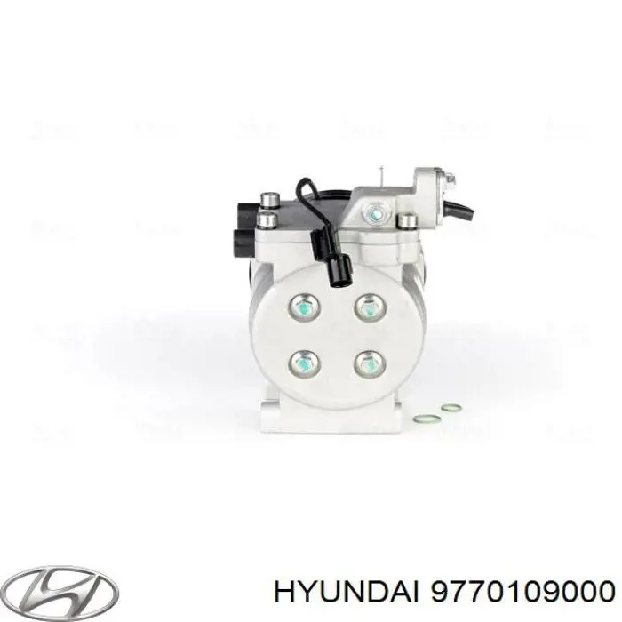 Компрессор кондиционера 9770109000 Hyundai/Kia