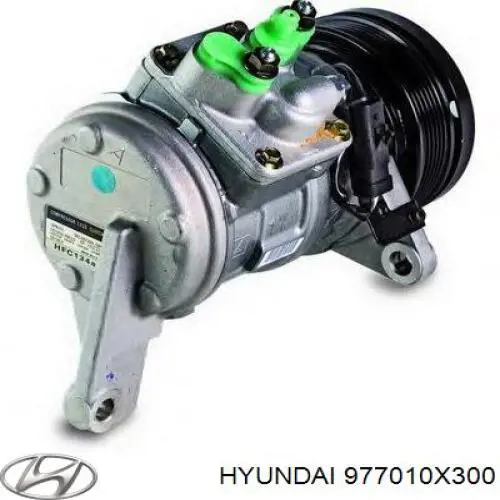 Компрессор кондиционера 977010X300 Hyundai/Kia