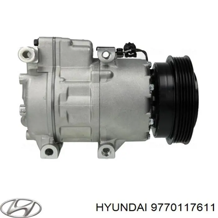 Компрессор кондиционера 9770117611 Hyundai/Kia