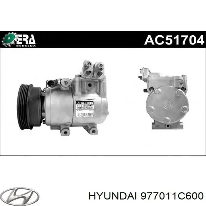Компрессор системы кондиционирования Hyundai/Kia 977011C600 цена, от 135.59 USD