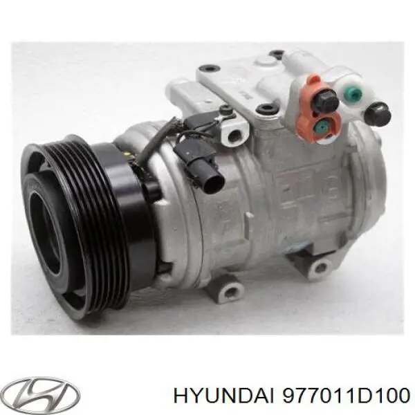 Компрессор кондиционера 977011D100 Hyundai/Kia