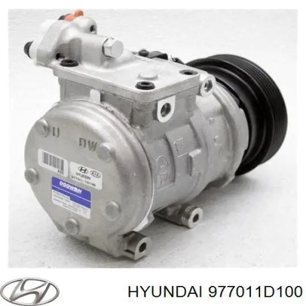 Компрессор системы кондиционирования Hyundai/Kia 977011D100 цена, от 289.50 USD
