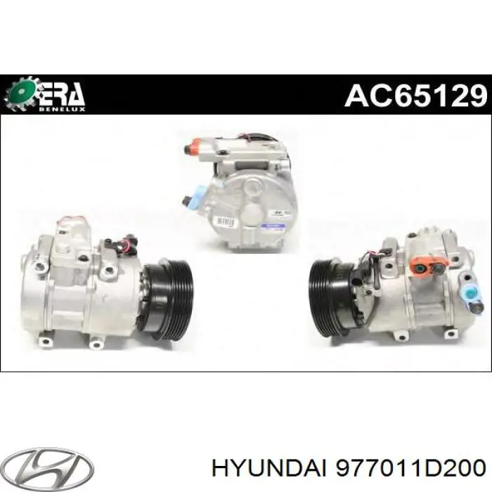 Компрессор кондиционера 977011D200 Hyundai/Kia