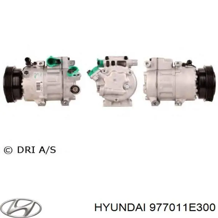 Компрессор кондиционера 977011E300 Hyundai/Kia