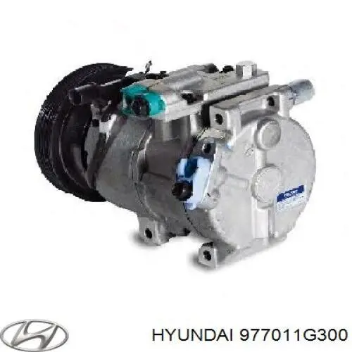 Компрессор системы кондиционирования Hyundai/Kia 977011G300 цена, от 368.71 USD