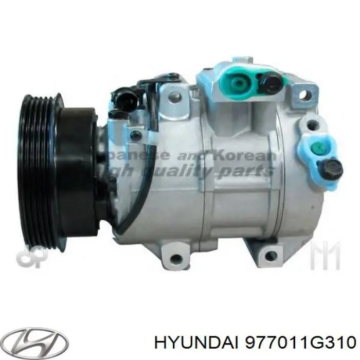 Компрессор системы кондиционирования Hyundai/Kia 977011G310 цена, от 368.29 USD